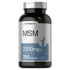 Horbaach MSM 2000mg 膠囊, 1個, 250顆