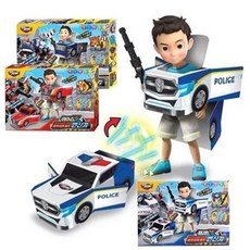 헬로카봇 페이퍼 변신카 (선택) 프론 폴리스 에이스 레스큐 로보트 변신 자동차, 2. 에이스 페이퍼변신카