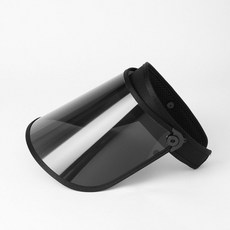 심플 블랙 UV 자외선 차단 썬캡 등산 운동 스포츠 chr+743Ep