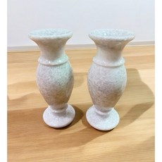 極少越南白大理石花瓶一對, 花瓶一支