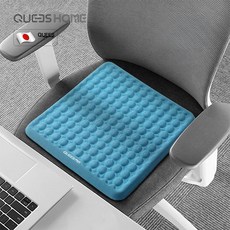 택시운전 사무실 남성 택시 꼬리뼈 블루페어 화물차 업그레이드 단품 메모리폼 쿨링감, 블루