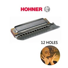 HOHNER Larry Adler 12孔 半音階口琴, 1個