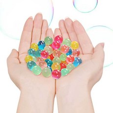 워터비즈 수정토 초대형 대형 6cm 50g 알록달록 젤리, 워터비즈3–6cm–50g