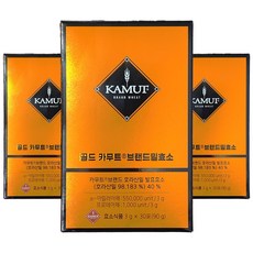 그레인온 골드카무트 브랜드밀 효소G 30p, 3g, 90개