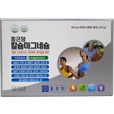 종근당 칼슘마그네슘 360정, 1개