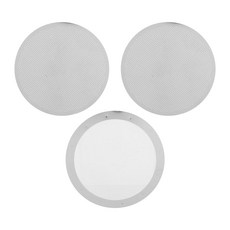 Haskoss 에어로프레스 커피 메이커·에스프레소 메이커용 3팩 금속 재활용 가능한 커피 필터 메쉬 실버