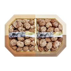 영동 건 흑화고 표고버섯 400g 설 추석 명절 선물세트, 단품, 현미강정 3봉 선물세트