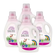 슈가베베 유아 섬유유연제 1.8L x 4 코스트코코리아정품, 4개
