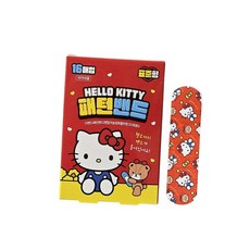 헬로키티반창고 헬로키티 더밴드 키즈밴드 16매입 (표준형)