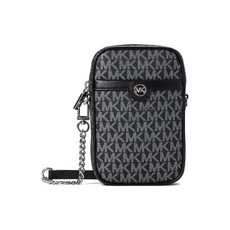 Michael Kors Blaire Small North/South Chain Logo Camera Crossbody Black 729549