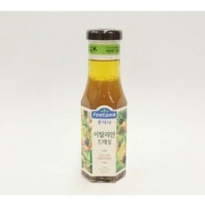 식초베이스 폰타나 이탈리안 드레싱 270g 식자재 식료품 가공식품 식당재료 간편식품