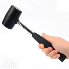 고무망치 가죽공예공구 고무해머 텐트설치, 1개