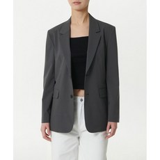 무신사 스탠다드 MUSINSA STANDARD WOMAN [쿨탠다드] 우먼즈 베이식 블레이저 [그레이] MWBJK3Z06-GR 219633