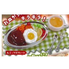 ToysSpirits 懷舊洋食餐廳菜單 扭蛋 轉蛋, 1個, A.混合牛