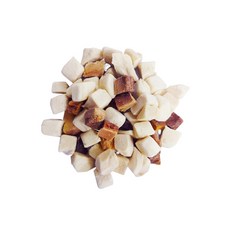 歐姆貓 OMO 海陸原肉凍乾粒 貓零食 寵物點心, 1個, 雞肉鮪魚,包裝 25g