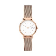 Skagen 여성용 Signatur 스테인리스 스틸 일본제 쿼츠 시계 스트랩 로즈 골드 14(모델: SKW2694) 브랜드 손목시계 추천 299068