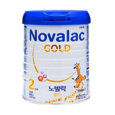 노발락 골드 분유 2단계, 800g, 3개