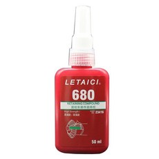 優選 厭氧膠680 638厭氧膠高強度耐高溫圓柱形部件固持膠模具膠水 副廠商品, 1個, 680,50克
