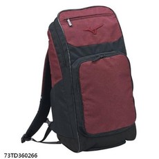 美津濃 Mizuno 羽球後背包 73TD360208/266, 紅色, 1個