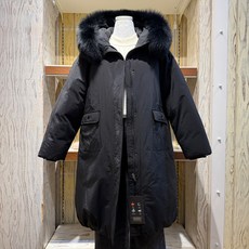 알토 FOX FUR 야상다운 패딩(블랙) ALJD25N02_NC충장점