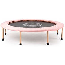 가정용 접이식 밴드 안전 점핑 트램폴린 122cm 핑크