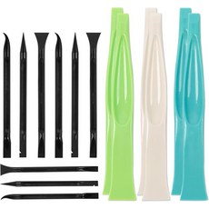 QVXQVX 15Pcs 틈새 청소 도구 플라스틱 스크래퍼 좁은 공간을 위한 비 스크래치 다용도 주방 자동 디테일 페인트다색, Multicolor