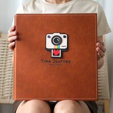 머스코 가족 대용량 사진 수납 포토앨범, 5인치 전면세로 520장, 1매, 스탠딩 하트