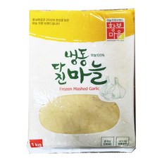 황보마을 냉동 다진마늘 1kg, 3개