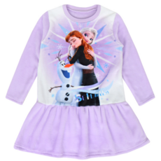 프리미에팜 겨울왕국 여아용 샬롯 9부 수면원피스 VI