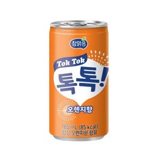 톡톡 오렌지 185ml x 30캔-3박스(90캔)유통기한26.3.3, 1개