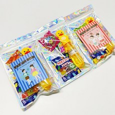 비누방울 간식 3종 구디백 선물 단체선물 답례품, 20개, 단체추천