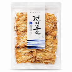 오징어 풍미 그대로 부드럽고 쫄깃한 맥반석오징어 최대12미~7미, 1개, 150g