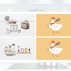 주방벽 시트지 기름 5종 튐 키친스티커 오염방지 bok+45644PZ, 투명