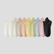 패션양말 스니커즈 무지개 캐쥬얼 발목양말 여성삭스, 화이트