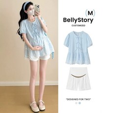 BellyStory 孕婦娃娃衫上衣套裝