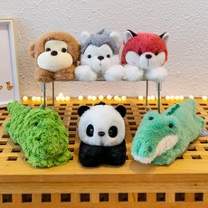 可愛玩偶 手環 啪啪公仔手環 啪啪手環玩偶 毛絨玩具 手腕公仔 可愛動物 啪啪手環 可愛公仔, 1個, 賣場滿99出貨