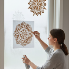 데이리즘 다용도 스텐실 도안