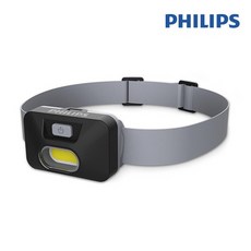SFL1000H 헤드랜턴 필립스 LED 각도조절 생활방수, 블랙그레이, 1개