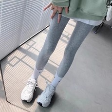 高腰彈力緊身薄絨打底褲女 顯瘦修身長褲 運動褲 彈力褲 高腰秋褲