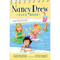 [원서] 페이퍼백 도서 수영장 파티 퍼즐러 (낸시 드류 단서 책) paperback Book Pool Party Puzzler (Nancy Drew Clue Book)