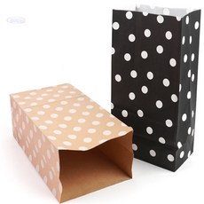 보부상랜드 도트 각대 봉투 1P 각대봉투, 노랑