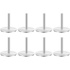 8 PCS 스테인리스 스틸 케이크 히팅 코어 베이킹 용품용 재사용 가능한 로드 2인치 베이커를 위한 도구 액세서리 가정용 센터 효과, 8 PCS 스테인리스 스틸 케이크 히팅 코어 베이킹 용