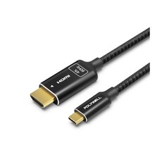 POLYWELL Type-C 轉 HDMI 影音傳輸線 4K 60Hz, 1個, 1米