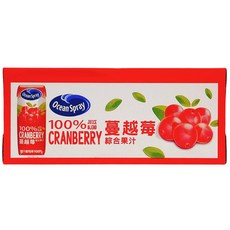 Ocean Spray 蔓越莓綜合果汁 無人工甜味劑、香料及防腐劑, 18, 250毫升