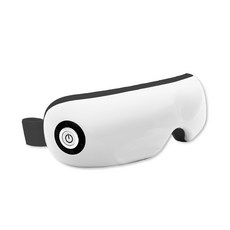 Beroso 倍麗森 智能溫熱氣壓音樂按摩眼罩 紓壓眼部按摩器 A00049, 白色