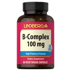 LINDBERG B群 100毫克 素食膠囊, 1個, 90錠