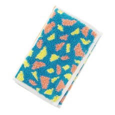 다나카 산업 이마바리 타월 타월 손수건 Otta 하프 타월 손수건 23-56 3접기 타입 일본제 블루 약 25×12.5 cm