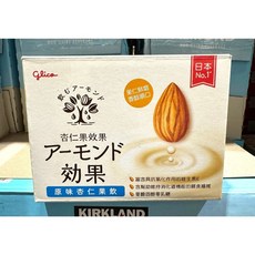 格力高 杏仁果飲 原味 196毫升 X 12瓶, 12個, 196ml