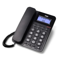 아이텍 IK-650 유선전화기 발신자번호표시기능 벨소리음량조절, 1개