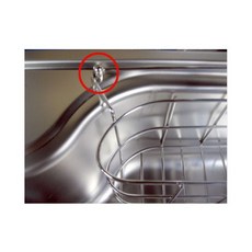 세제망핀 수절판 싱크볼 타공 바구니 선반 씽크대 식기건조 dew+183Gn